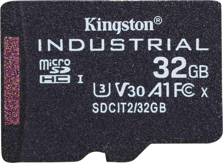 Kingston microSDHC Industrial pSLC (32 GB, microSDHC, U3, UHS-I)
