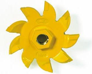 Productafbeelding BAI 55657 Euro molens voor BMF 500 type 20 geel D=23-35mm B=20mm
