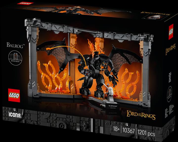 Produktbild LEGO Der Herr der Ringe: Balrog™ Bücherstütze (10367, LEGO Lord of the Rings)