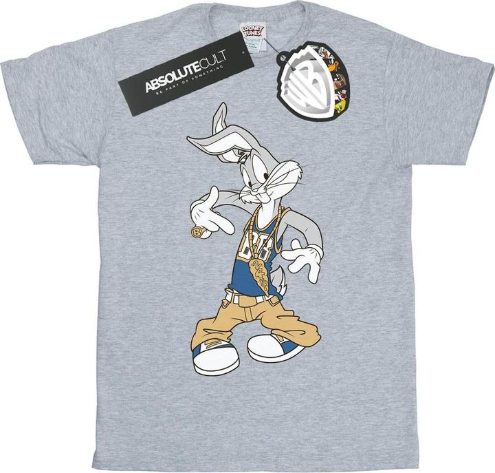 Immagine prodotto Looney Tunes Rapper Maglietta Bugs Bunny Uomo (3XL)