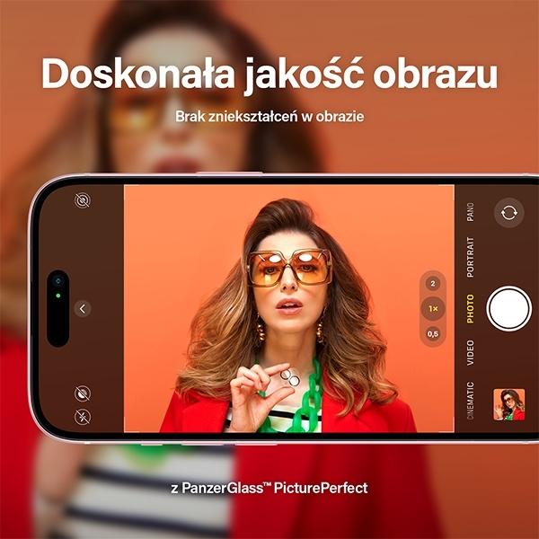 Actual product image PanzerGlass PicturePerfect Camera Lens Protector (1 Piece, Apple iPhone 15)