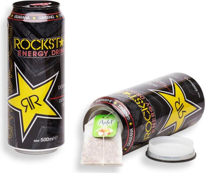 Immagine prodotto Plastic Fantastic Lattina di Rockstar Energy Drink con cassaforte assortita
