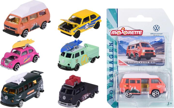 Immagine prodotto Majorette VW Gli Originali Auto Premium, 6-sort.