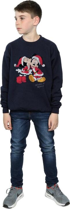 Immagine prodotto Disney Mickey And Minnie Christmas Kiss Felpa Ragazzi (152, 158)