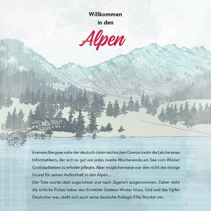 Actual product image The Pass - Crime scene: Mountain lake! The official game for the series (German)