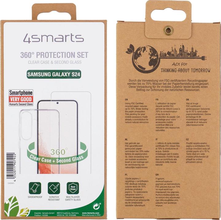 Actual product image 4smarts 360° Protection Set (Samsung Galaxy S24)