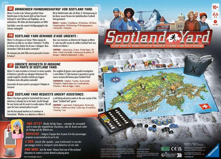 Immagine prodotto Ravensburger Scotland Yard (Tedesco, Inglese, Francese, Italiano)