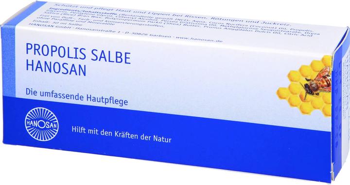 Produktbild Hanosan Propolis Salbe die umfassende Hautpflege, 30 g Salbe (Körpercreme)