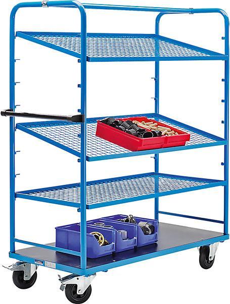 Produktbild eurokraft pro Premium-Regalwagen (300 kg)