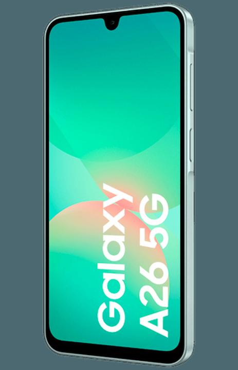 Productafbeelding Samsung Galaxy A26 (256 GB, Mintgroen, 6.70", Dubbele SIM, 50 Mpx, 5G)