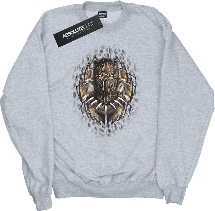 Black Panther Gold Killmonger Baumwoll Sweatshirt
