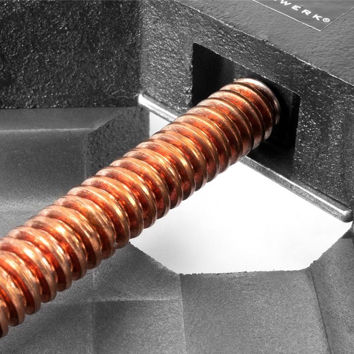 Produktbild Stahlwerk Schweisswinkelklemme Winkelspanner mit 90° Winkel und 100 mm Maulweite