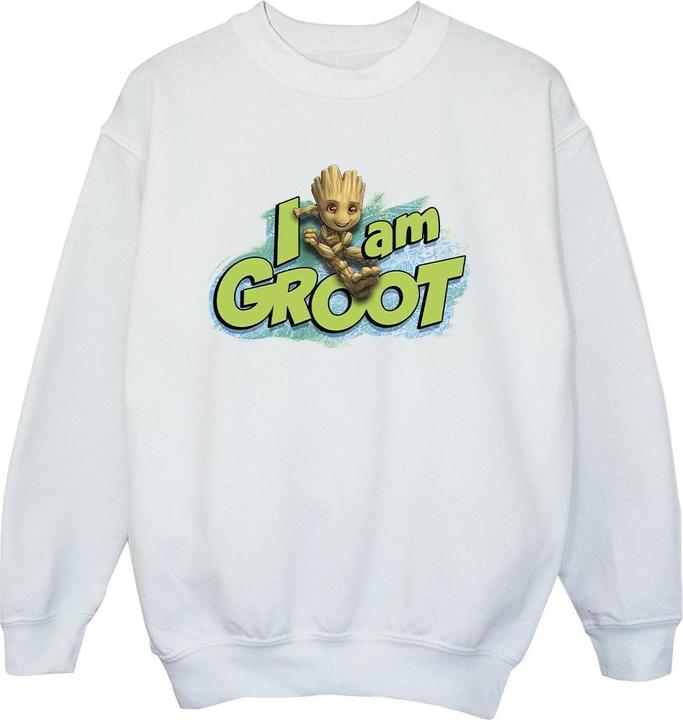 Produktbild Guardians Of The Galaxy I Am Groot Jumping Sweatshirt Jungen (152, 158)