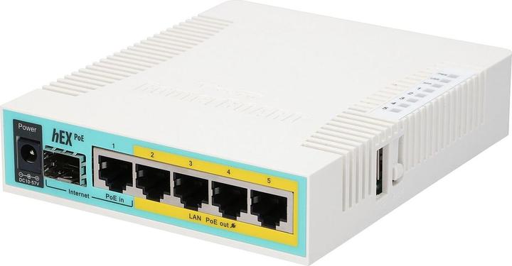 Image du produit MikroTik RB960PGS : Routeur 5 ports PoE+.