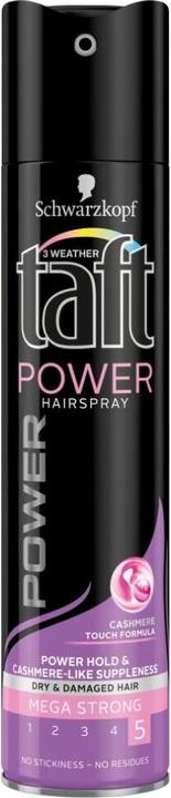 Immagine prodotto Schwarzkopf Taft Power Cashmere Mega Strong 5 Lacca Dopo Lacca (250 ml)