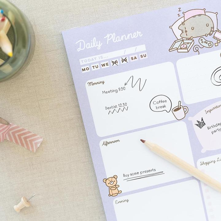 Image du produit Pusheen - Agenda journalier de la collection Moments, 54 pages A5 (A5)