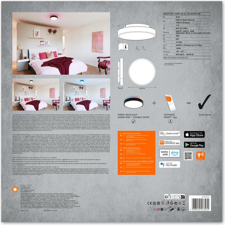 Produktbild Ledvance Smart+ Orbis Ceiling (2400 lm)