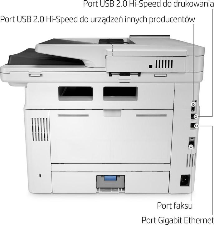Actual product image HP LaserJet Enterprise MFP M430f (Laser, Black and white)