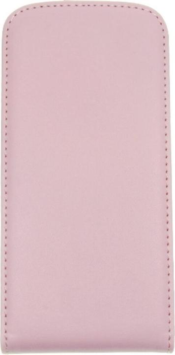 Actual product image OEM Slim Leather Flip Case Galaxy S5 mini - pink (Samsung Galaxy S5 Mini)