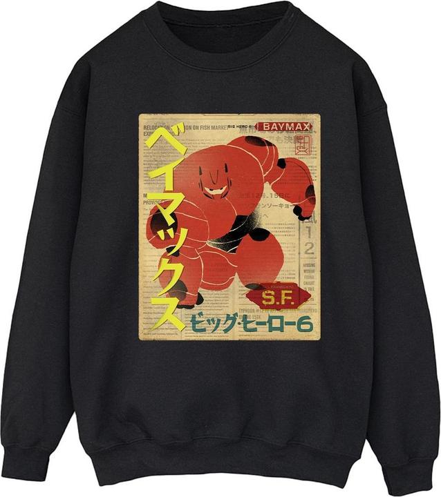 Produktbild Disney Big Hero 6 Baymax Baymax Newspaper Sweatshirt (S)
