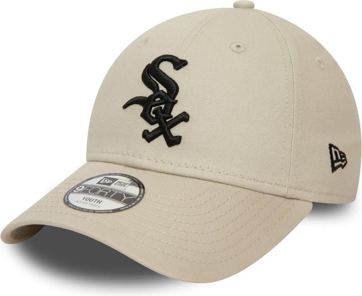 Actual product image New Era 9Forty Kids Cap - Chicago White Sox stone Youth (55, 56, 54 C)