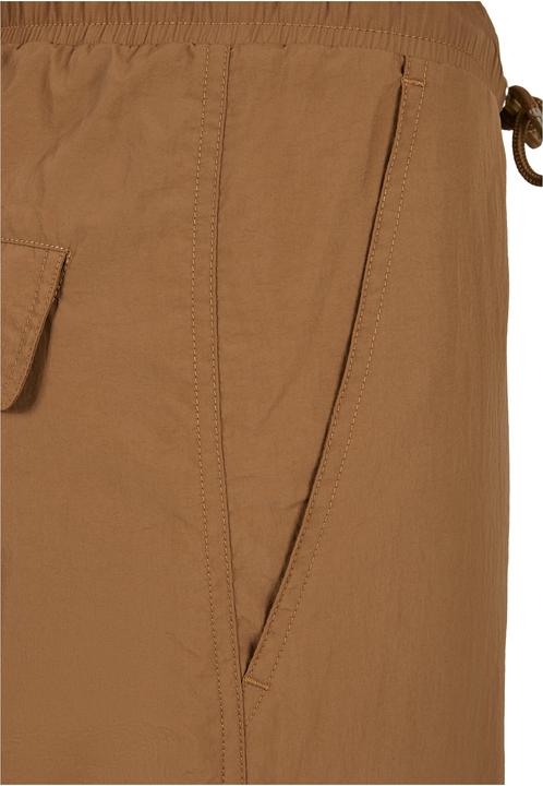 Actual product image Urban Classics Ladies High Waist Crinkle Nylon Cargo Pants (M)