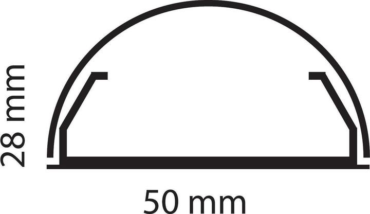 Image du produit Multibrackets Conduits de câbles en aluminium (Conduit, 110 cm)