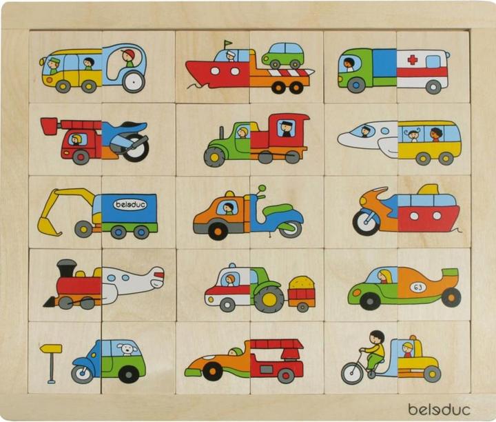 Actual product image Beleduc Match and mix transport (20 pieces)