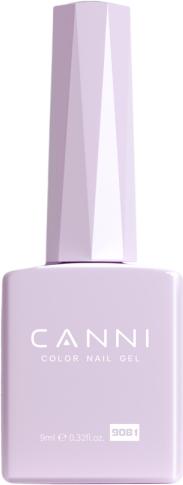 Actual product image Canni Gel lacquer 9081 UV/LED (Pastel purple, UV gel varnish)