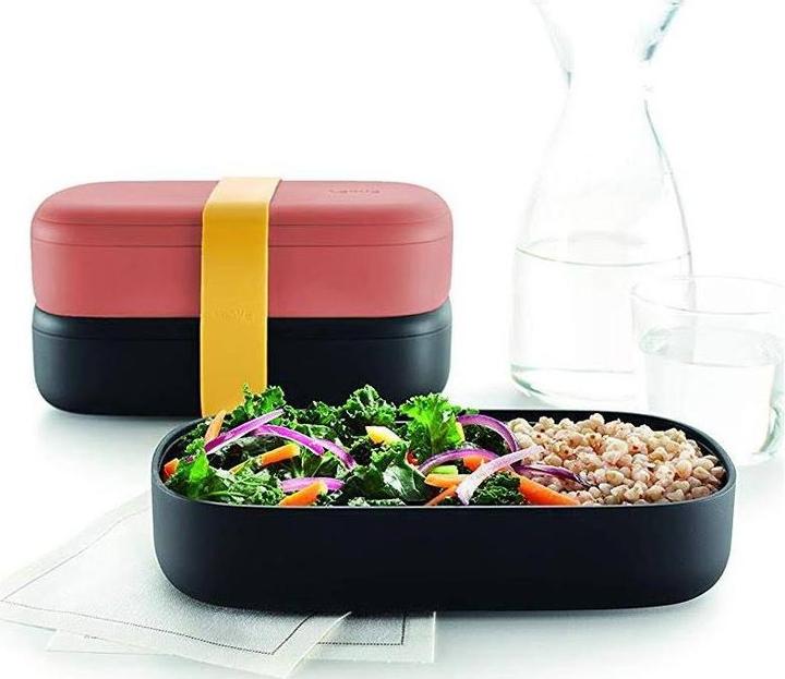 Actual product image Lékué lunch box