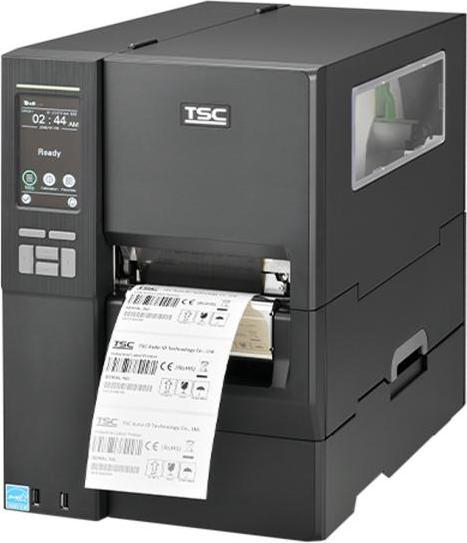 TSC MH641T, 24 Punkte/mm (600dpi), Rewinder, Disp., RTC, USB, RS232, Ethernet (600 dpi)