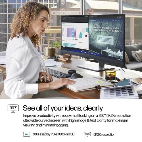 Produktbild HP 740pm Docking Display (5120 x 2160 Pixel, 39.70")