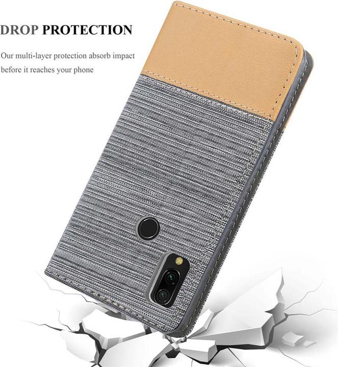Productafbeelding Cadorabo Boek Jeans Optiek Cover (Xiaomi Redmi 7)