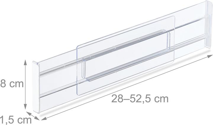 Actual product image Relaxdays 4x divisori-per-cassetti