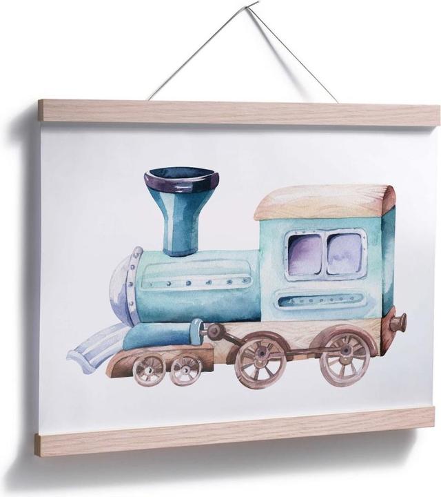 Produktbild Trenddeko Kvilis - Die Lokomotive (50 x 40 cm)