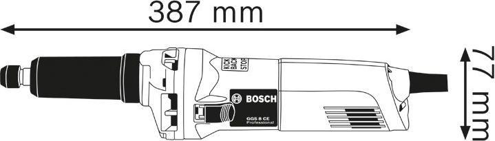 Image du produit Bosch Professional GGS 8 CE (Meuleuse droite, 420 W)