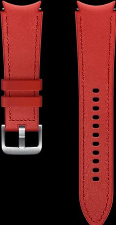 Produktbild Samsung Hybrid Leather Band 20mm M/L Red (20 mm, Leder)