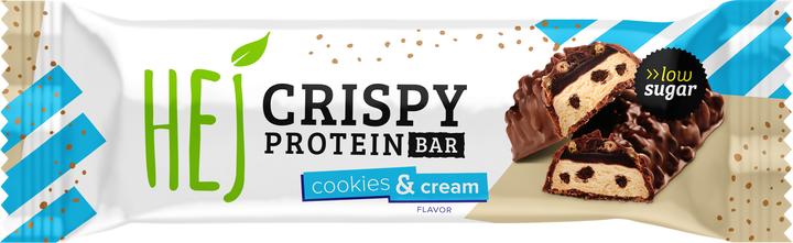 Actual product image HEJ Nutrition HEJ Crispy Protein Bar (45g) (Cookies and Cream, 1 pcs., 45 g)