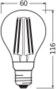 Actual product image Ledvance LED sensor lamp (E27, 7.30 W, 806 lm, 1 x, E)