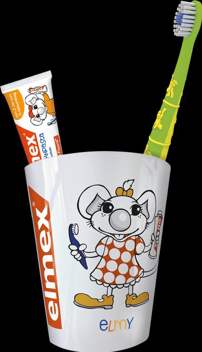 Produktbild Elmex Zahnputzbecher mit Kinder Zahnbürste