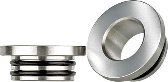 Actual product image DIY Up Drip Tip Adapter Stainless Steel 810-510 (1 x)