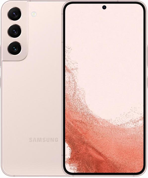 Image du produit Samsung Galaxy S22 (256 Go, Or rose, 6.10", Double SIM, 50 Mpx, 5G)