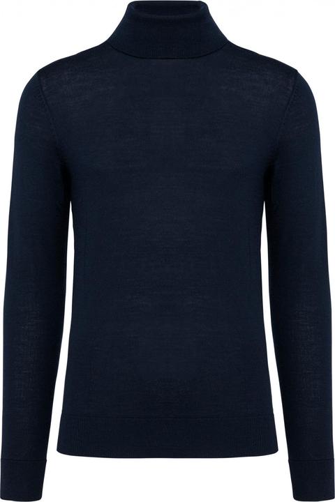 Kariban Merino-Pullover mit Rollkragen (S)