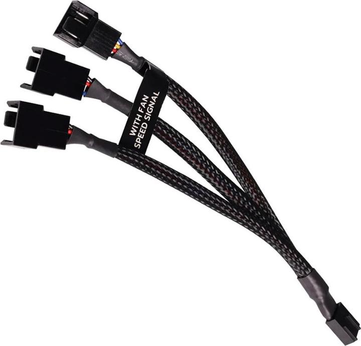 Immagine prodotto Alphacool LK Sdoppiatore a Y da 4 pin a 3x 4 pin PWM 15cm (1 x)