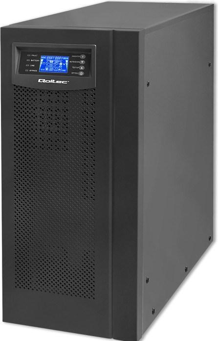 Qoltec 53982 UPS / On-line / 6kVA (6000 VA, 4800 W, Online-Doppelwandler USV)