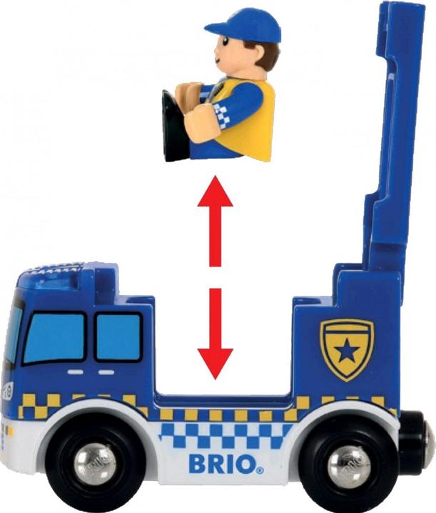 Image du produit Brio Poste de police avec véhicule de secours