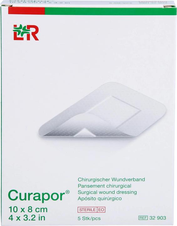 Produktbild Curapor Chirurgisch Wundverband 10x8cm steril (5 x)