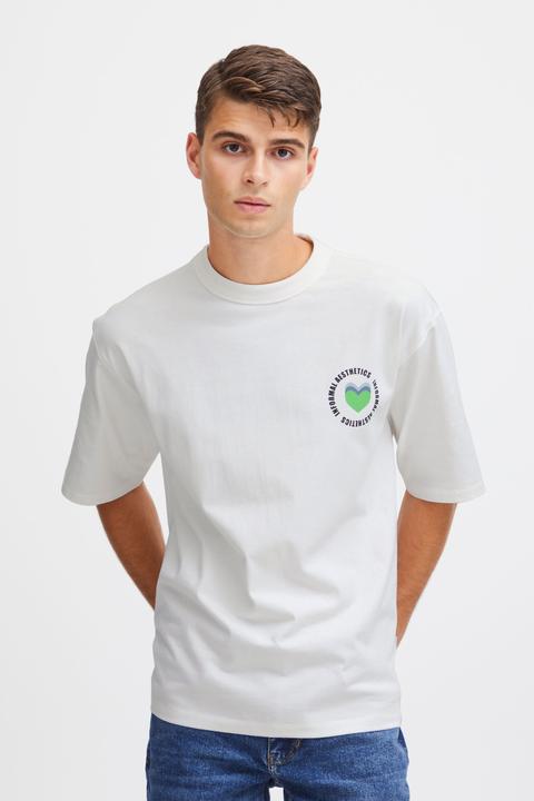 Image du produit Casual Friday CFTue tee relaxed fit avec imprimé sur la poitrine 20505006 (3XL)