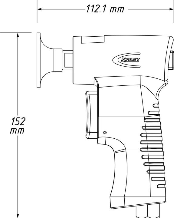 Actual product image HAZET Bristle grinder set 9033-11/17 ∙ Number of tools: 17 (Cut-off machine, 224 W)