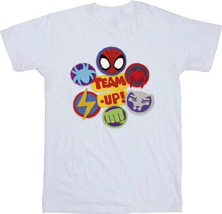 Immagine prodotto Spidey And His Amazing Friends Team Up Maglietta Ragazzi (104)